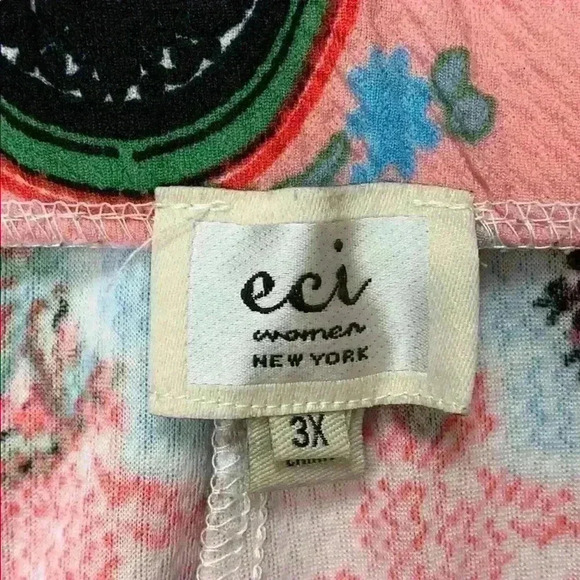 ECI women New York patterned unlined skirt… - Picture 4 of 5